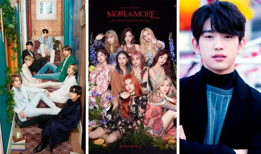 Culmina votación de los 2020 Asia Artist Awards. Conoce a los ganadores de la categoría popularidad. Foto: composición /Big Hit/JYP/Dispatch