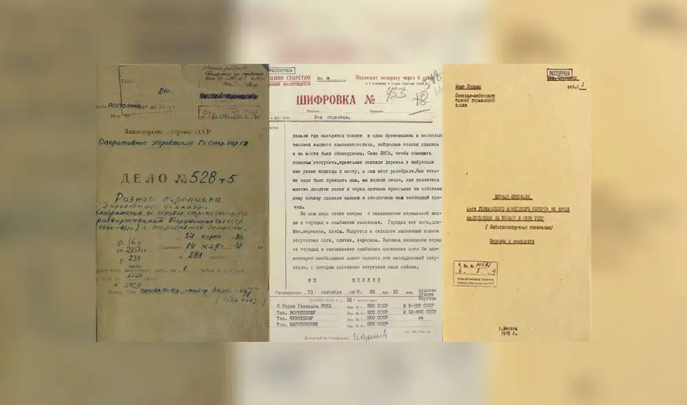Documentos desclasificados sobre la Segunda Guerra Mundial. Ministerio de Defensa de Rusia. Documentos desclasificados sobre la Segunda Guerra Mundial. Ministerio de Defensa de Rusia.