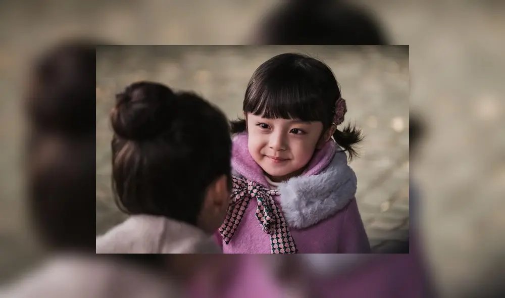 La cara feliz de la hija  Jo Seo Woo (Seo Woo Jin) cuando volvió a encontrarse con su madre Cha Yo Ri (Kim Tae Hee).