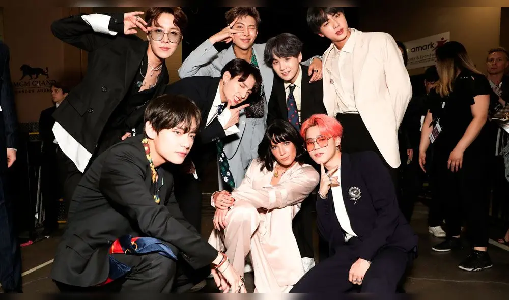 BTS colaboró con Halsey para la canción Boy with Love.