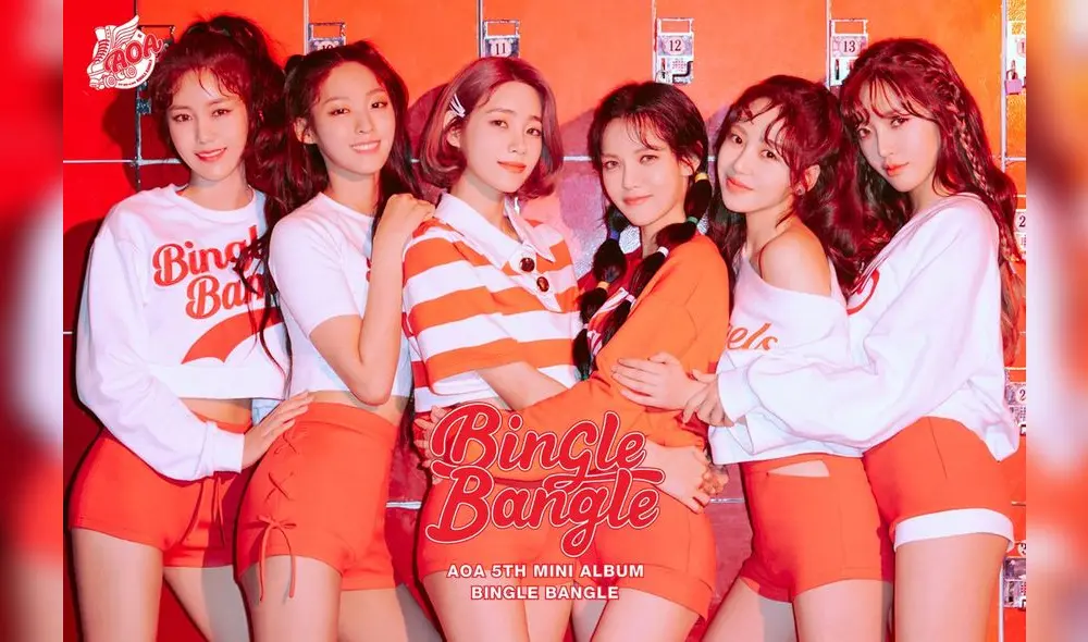 "Bingle Bangle" fue su último éxito como grupo Kpop de 6 integrantes.
