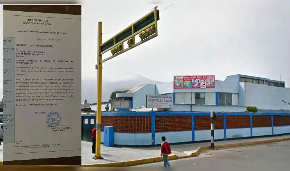 Médicos de hospital de Chimbote renuncian a cinco jefaturas 