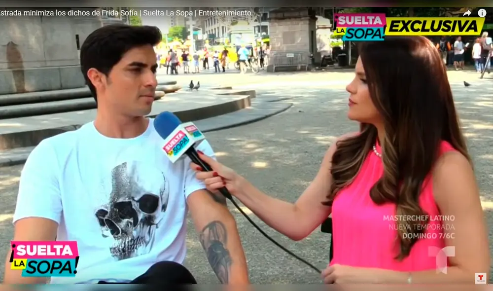 Exnovio de Frida Sofía saca cara por Alejandra Guzmán 