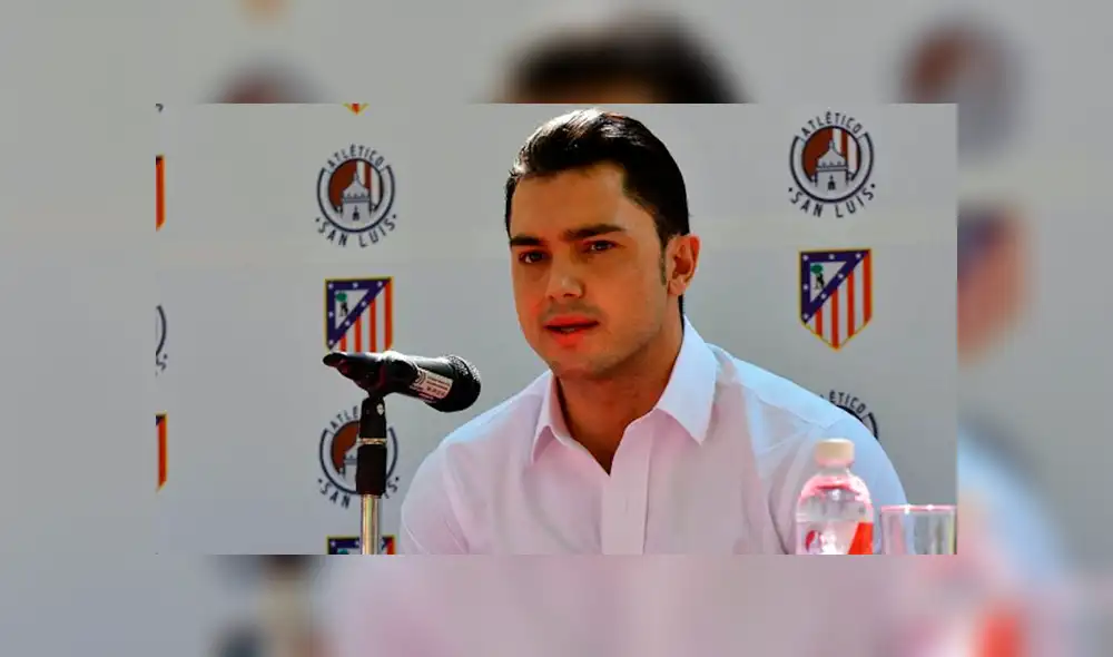 Alberto Morrero, presidente de Atlético San Luis de México Alberto Morrero, presidente de Atlético San Luis de México