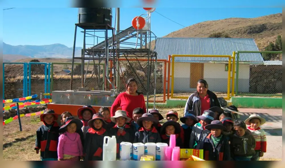 Arequipa. Niños de 45 escuelas de zonas altoandinas son los primeros beneficiados del proyecto. Arequipa. Niños de 45 escuelas de zonas altoandinas son los primeros beneficiados del proyecto.