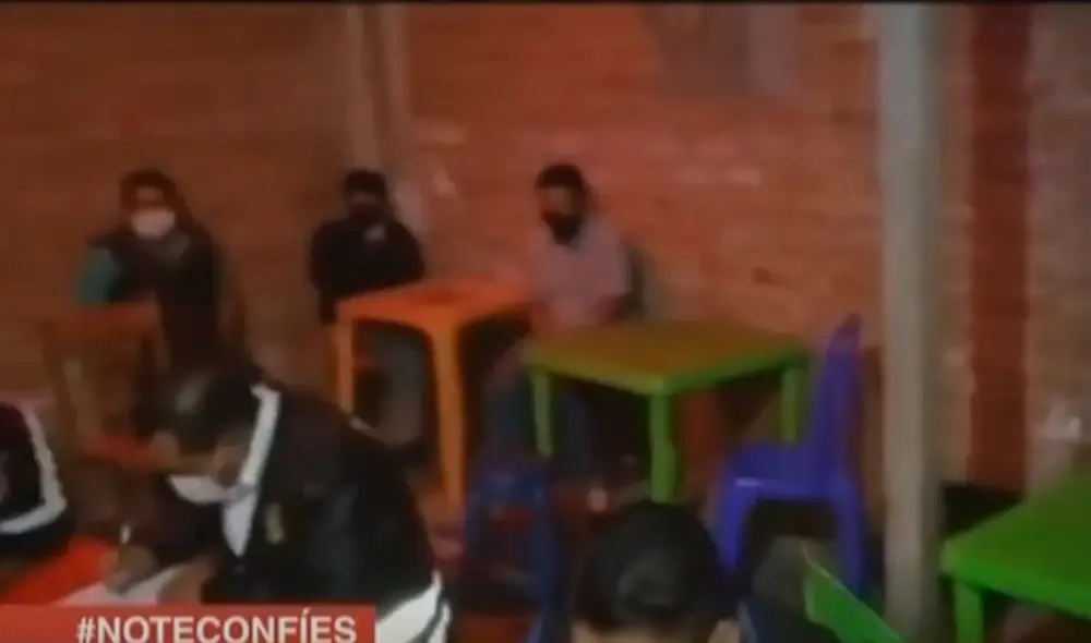 Los intervenidos fueron trasladados a la dependencia de Seguridad de Estado. Foto: Captura de Latina Los intervenidos fueron trasladados a la dependencia de Seguridad de Estado. Foto: Captura de Latina