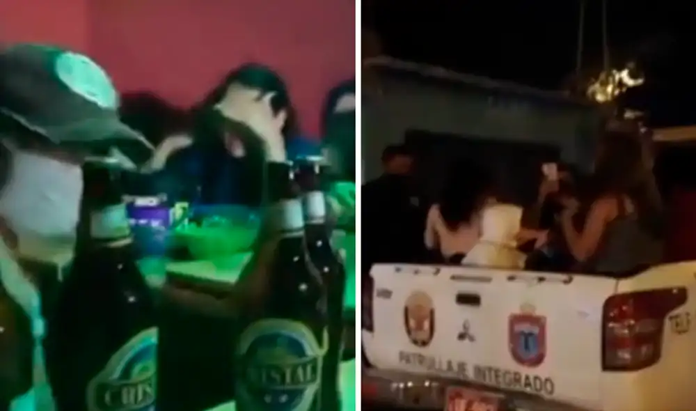 Los asistentes festejaban en un local sin ventilación en el centro de la provincia de Talara. (Foto: Captura Latina) Los asistentes festejaban en un local sin ventilación en el centro de la provincia de Talara. (Foto: Captura Latina)