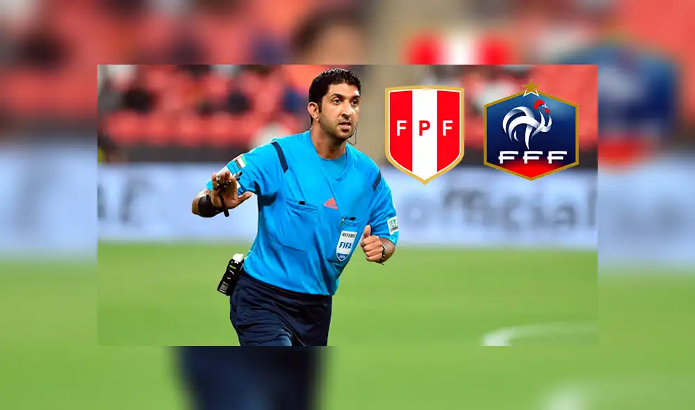 Perú vs Francia: FIFA designó al árbitro del partido