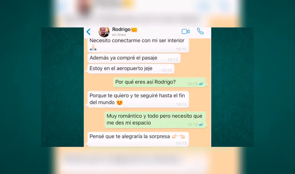WhatsApp: Mujer infiel quiso viajar con su ex pareja, pero su novio la descubre y esto pasa [VIDEO]