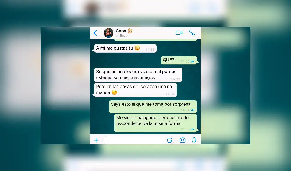 WhatsApp: Joven hace locura de amor por chica sin esperar un oscuro secreto de ella y su amigo[VIDEO]