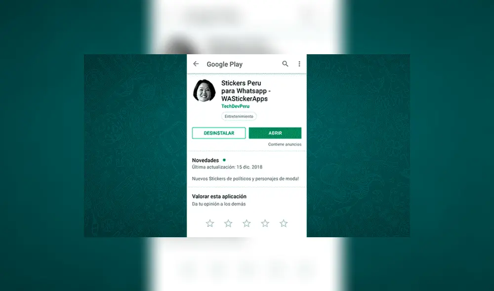 Whatsapp Trucos: aprende cómo conseguir los stickers de Keiko Fujimori para usar en conversaciones [FOTOS]