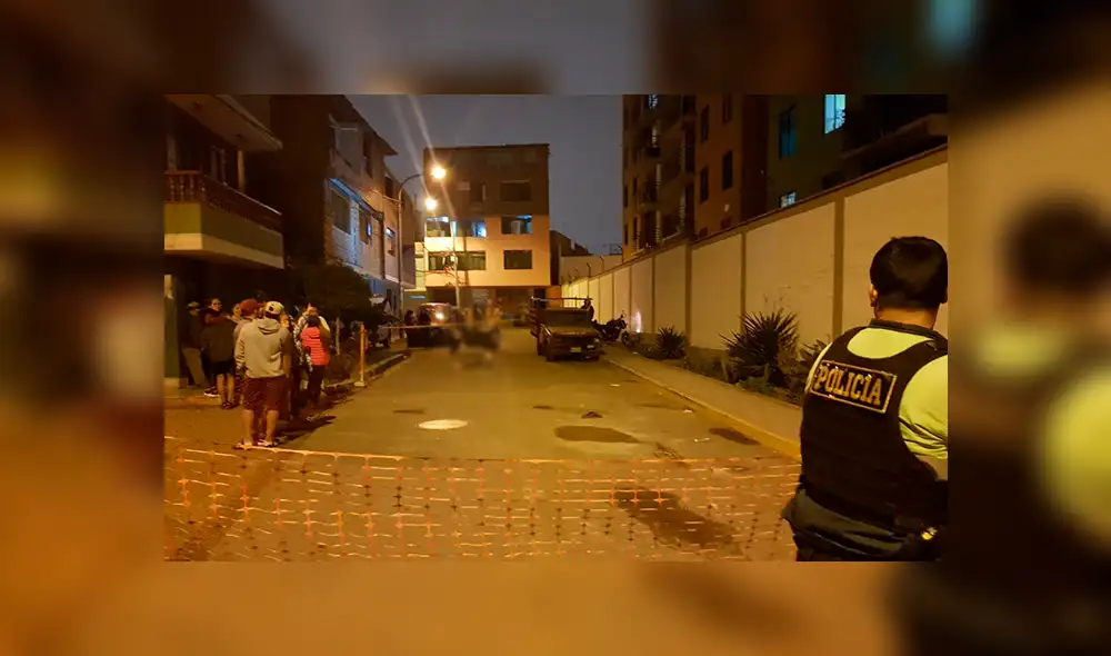 Un asesinato se registro en Los Olivos, cerca a condominios Tomas Valle. (Foto: Difusión)