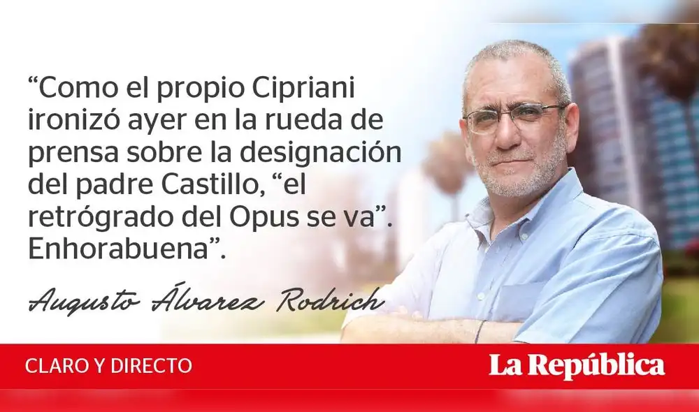 Enhorabuena: el retrógrado del opus se va