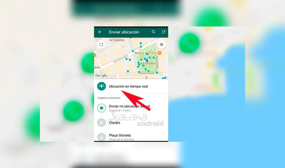 Desliza para saber el  truco de WhatsApp. Foto: Captura.