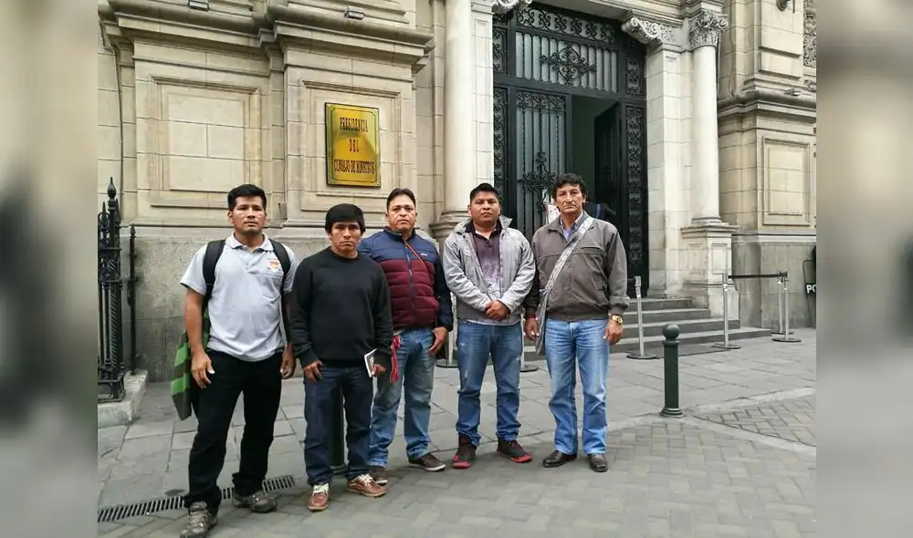 Autoridades indígenas de Loreto se reunieron con César Villanueva en la PCM