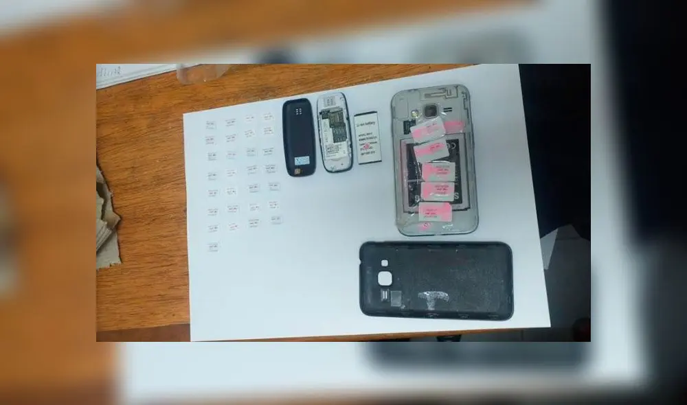 Personal de seguridad penitenciaria se dio cuenta que docente tenía las plantillas adulteradas. (Foto: INPE) Personal de seguridad penitenciaria se dio cuenta que docente tenía las plantillas adulteradas. (Foto: INPE)