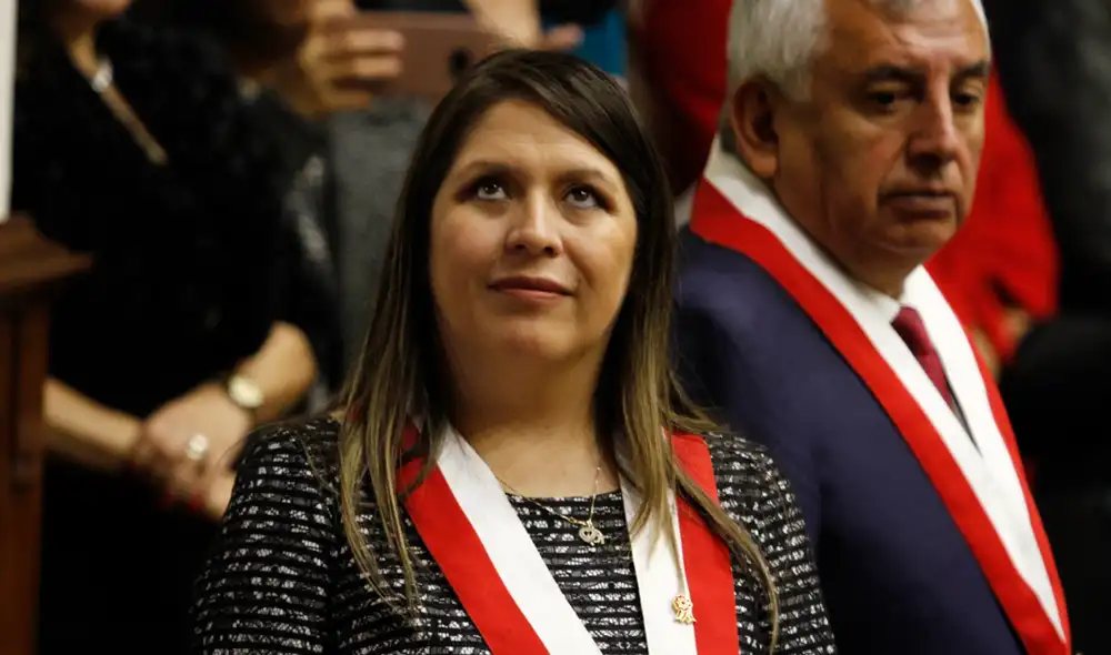 Fujimorista sostuvo que quiere volver al Congreso para seguir con su "lucha contra la corrupción". Foto: Jorge Cerdán.