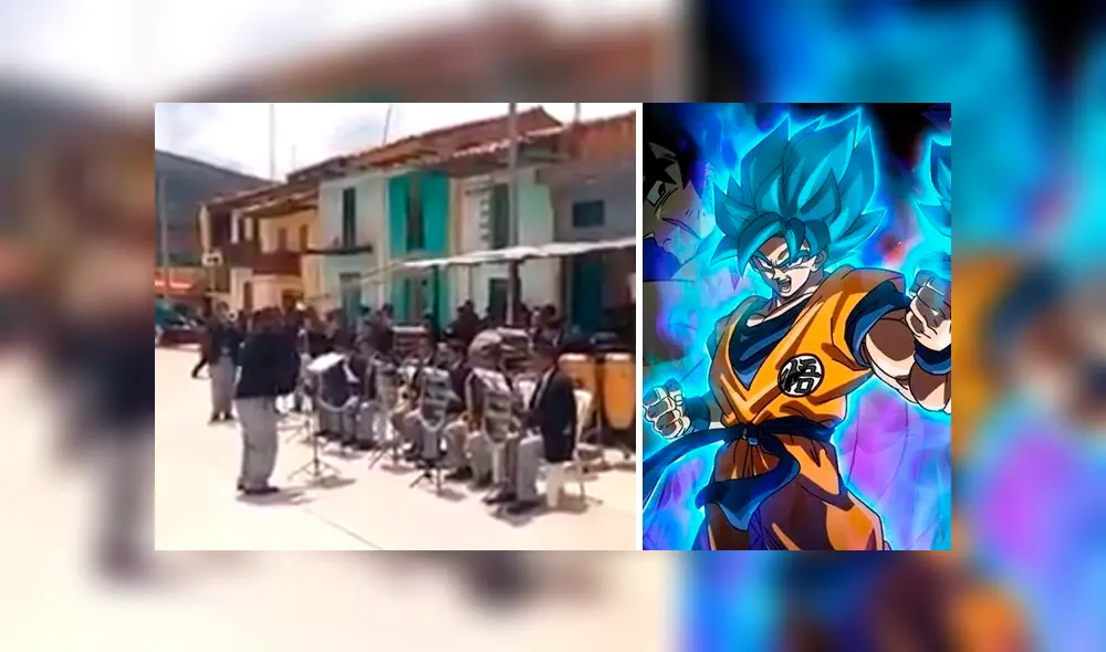Una banda peruana interpretó la canción de Dragon Ball Super.