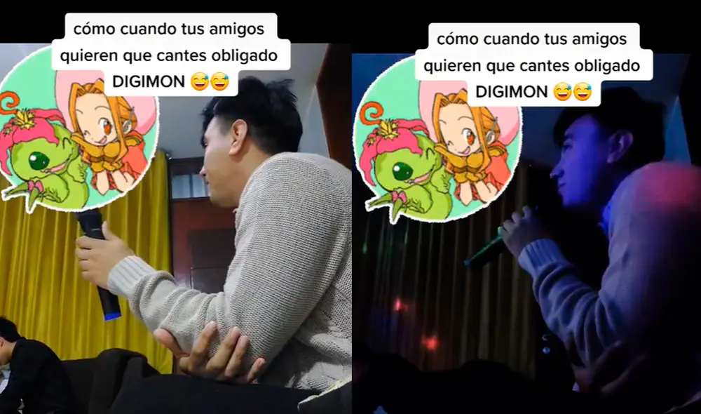 El joven sorprendió a miles cantando este popular tema de anime. Foto: captura de TikTok / @cristiancornejoag4