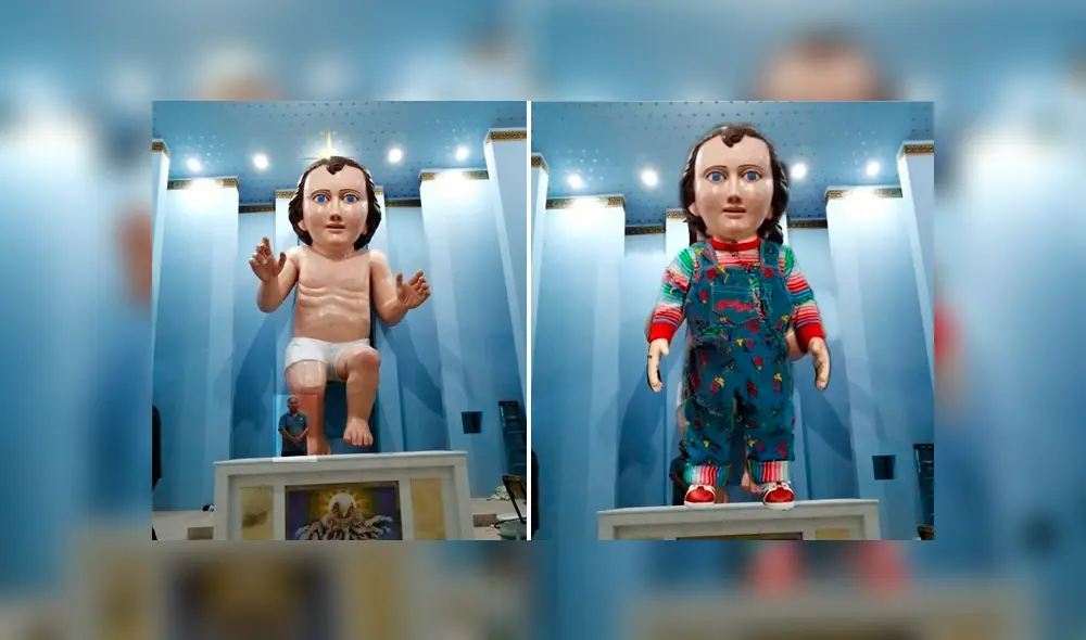 Los mejores memes del Niño Dios gigante de Zacatecas en Facebook y Twitter