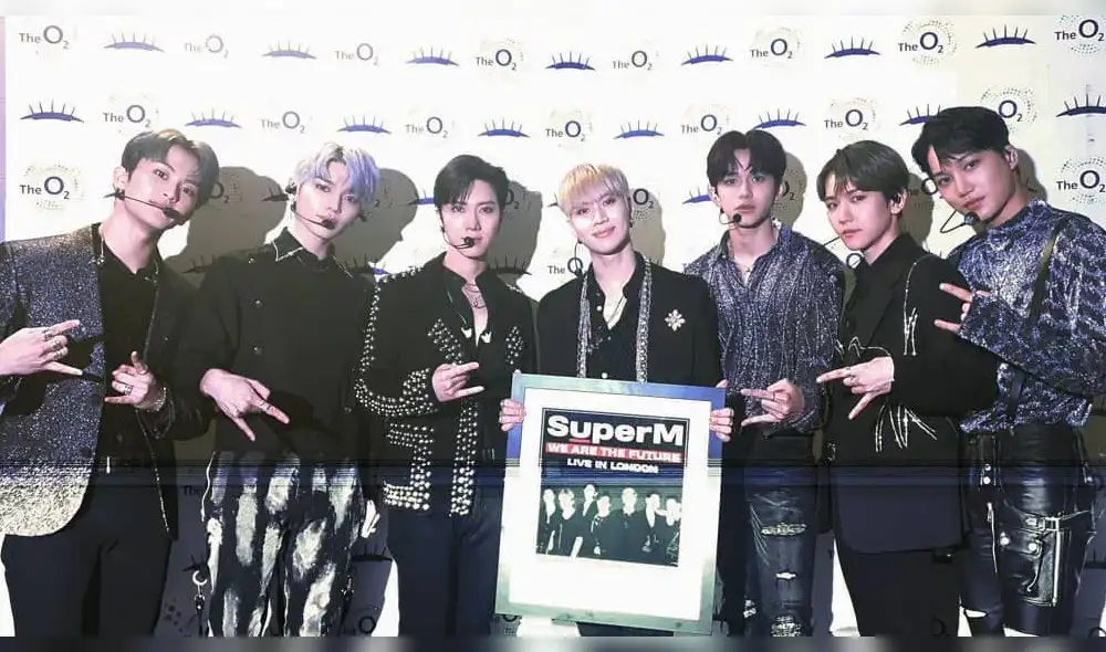 En directo SuperM en el  One World Together at Home