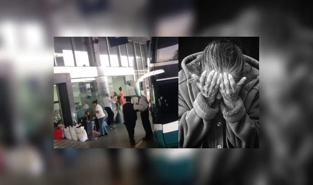 La madre buscó varias horas alguna pista de su hija en la central de autobuses. (Foto: Grupo Fórmula)