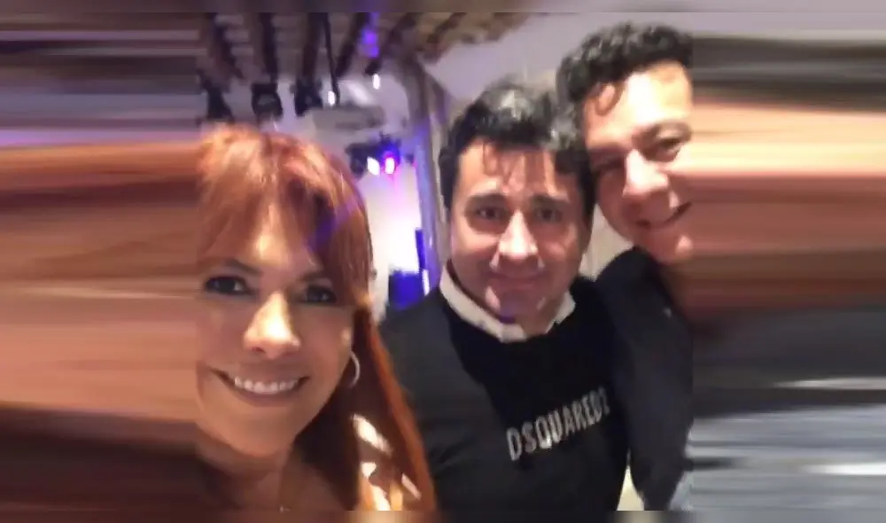 Magaly Medina logra juntar al ex y su actual pareja en la misma fiesta