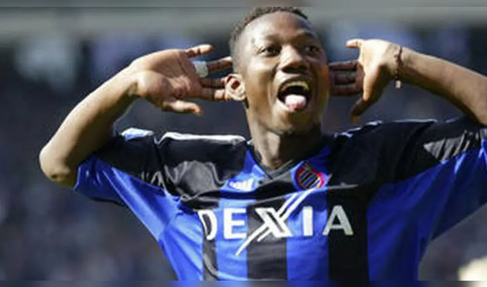 Andrés Mendoza jugó en el Brujas de Bélgica.