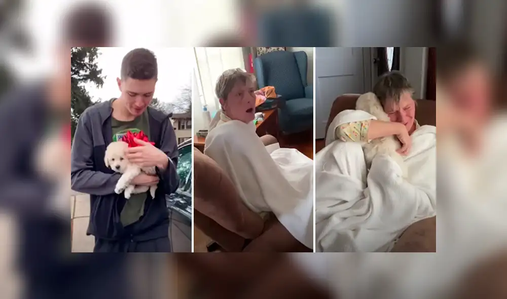 Desliza las imágenes para conocer la emotiva sorpresa que preparó un joven para entregarle un regalo a su madre.