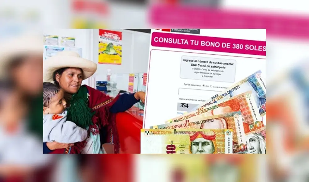 Bono 380 soles Bono 380 soles