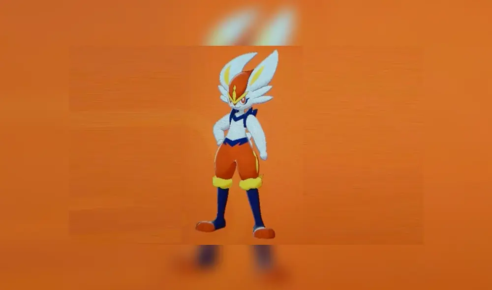 Cinderace es la evolución final de Scorbunny.