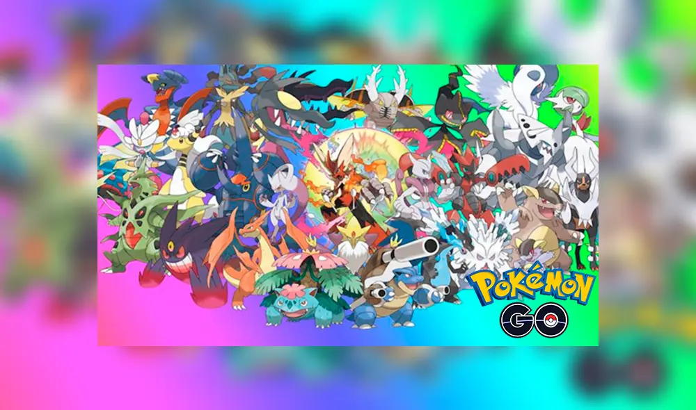 Se filtra la primera lista de megaevoluciones que habrá en Pokémon GO. Foto: composición La Republica.