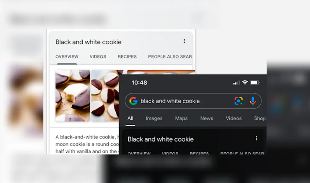 El modo oscuro de Google está disponible para teléfonos con Android 10 e iPhones con iOS 12 y 13.