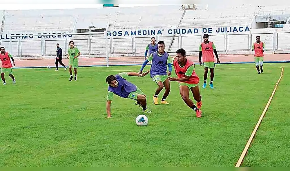 Preparación. Equipo entrena para jugar mañana como visitantes ante Vallejo en Trujillo. Preparación. Equipo entrena para jugar mañana como visitantes ante Vallejo en Trujillo.