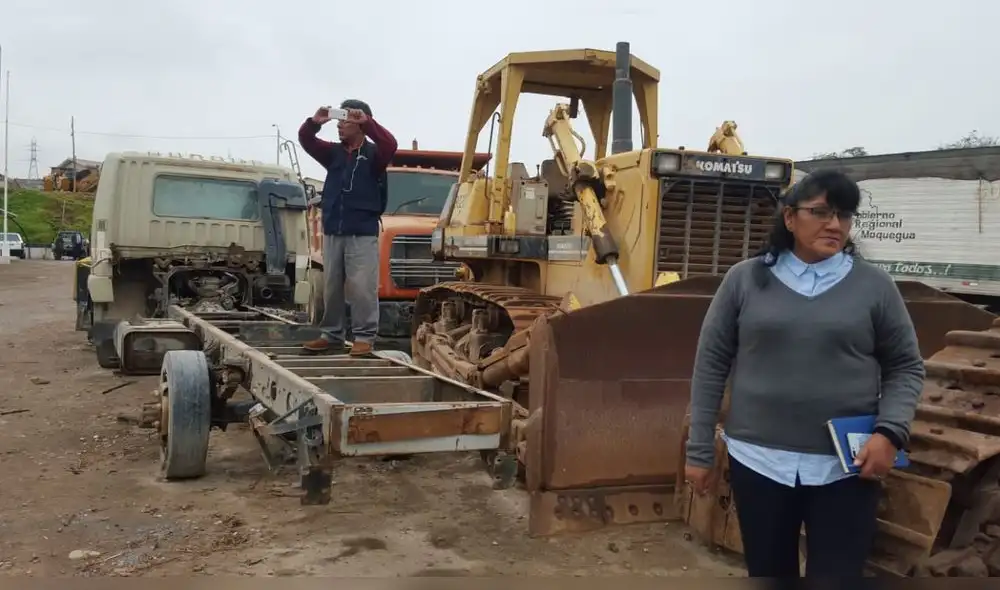 Moquegua: Gestión del exgobernador Jaime Rodríguez dejó maquinaria chatarra Moquegua: Gestión del exgobernador Jaime Rodríguez dejó maquinaria chatarra