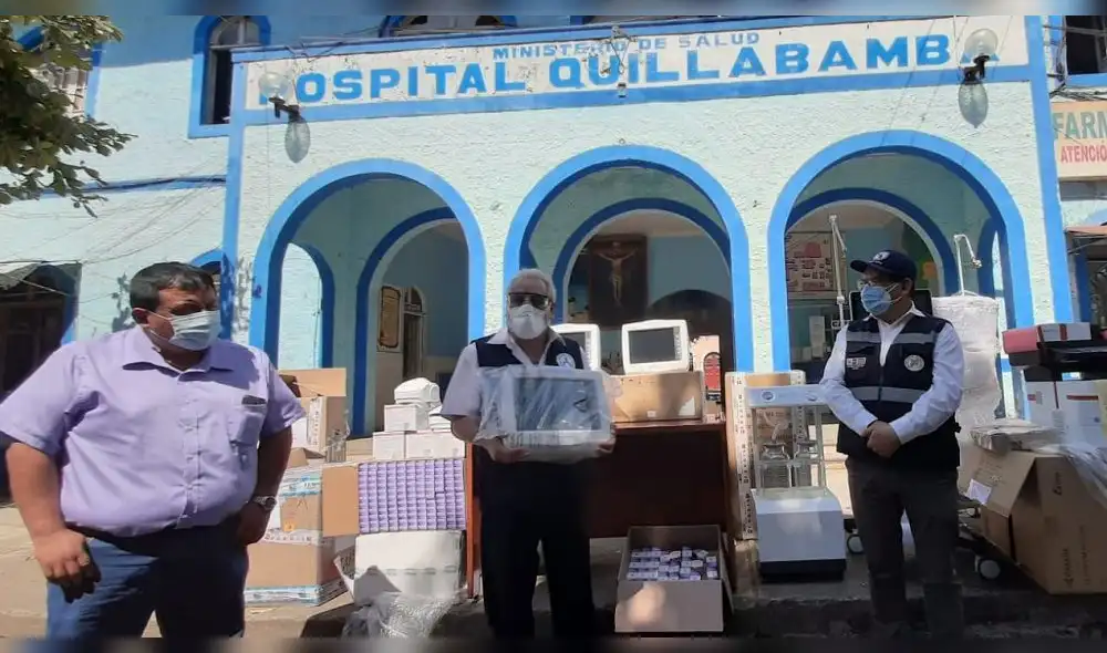 Cusco. Autoridades de salud llegaron al hospital de Quillabamba con insumos y equipos.
