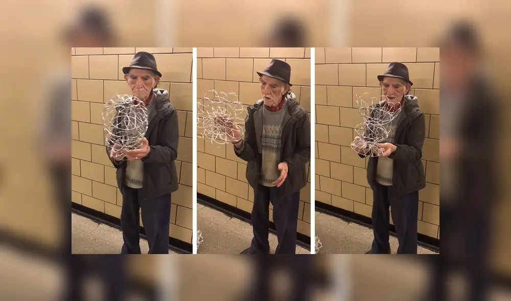 En Facebook, un anciano fue captado vendiendo una artesanía original que obtiene diversas formas. En Facebook, un anciano fue captado vendiendo una artesanía original que obtiene diversas formas.