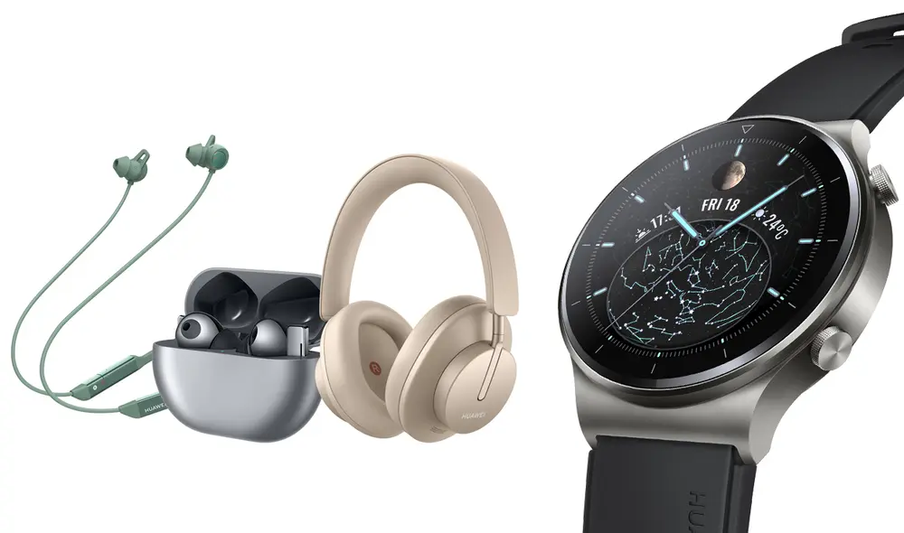 Solo podrán adquirirse en las tiendas de experiencia de Huawei en Perú. Foto: Huawei