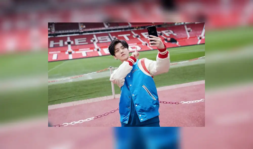 LuHan en el Estadio de Wembley previo a un encuentro del Manchester United, LuHan en el Estadio de Wembley previo a un encuentro del Manchester United,