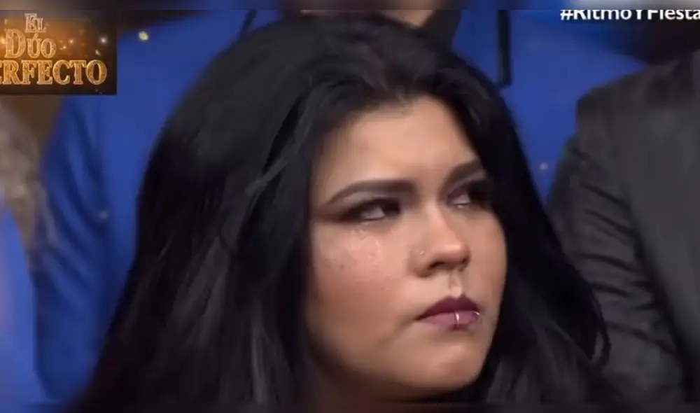 Briyit Palomino se despidió entre lágrimas de "El dúo perfecto". (Foto: captura)