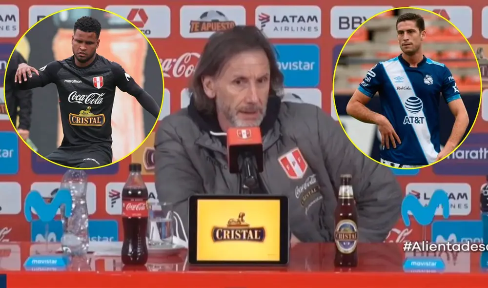 Ricardo Gareca decidió que Aldair Rodríguez sea el '9' de la selección peruana en el inicio de las Eliminatorias. | Foto: Composición / YouTube, FPF y @santorme Ricardo Gareca decidió que Aldair Rodríguez sea el '9' de la selección peruana en el inicio de las Eliminatorias. | Foto: Composición / YouTube, FPF y @santorme