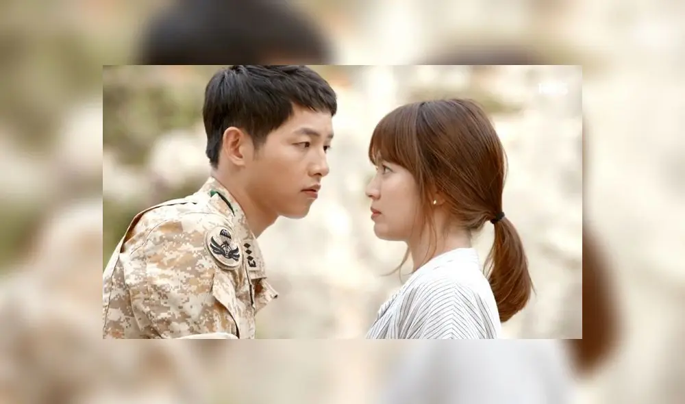 Song Joong Ki y Song Hye Kyo en Descendants of the sun Foto: KBS2