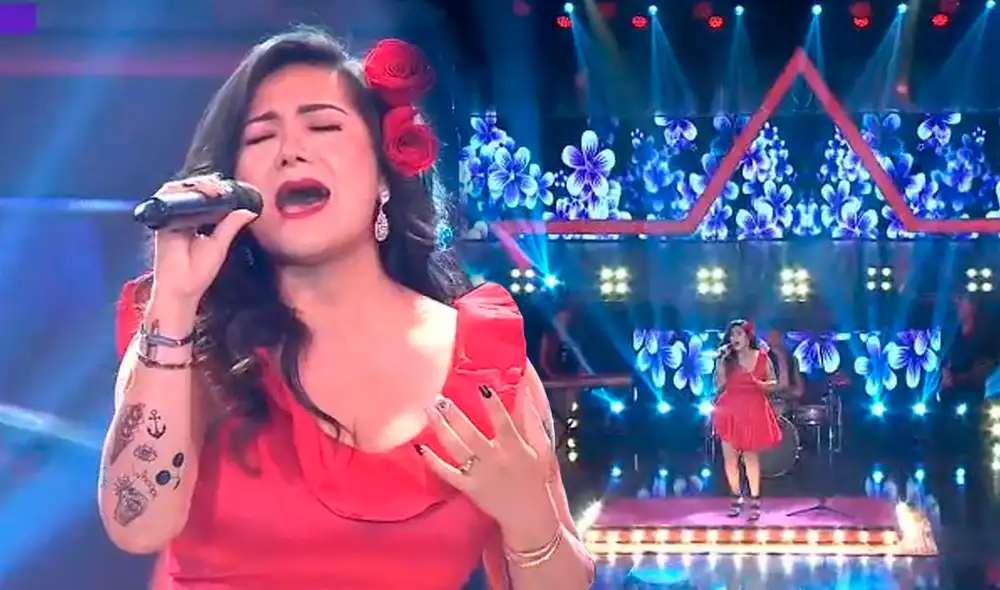 Marina Yafac fue invitada como participante y jurado VIP en Yo Soy. Foto: composición captura Latina / La República