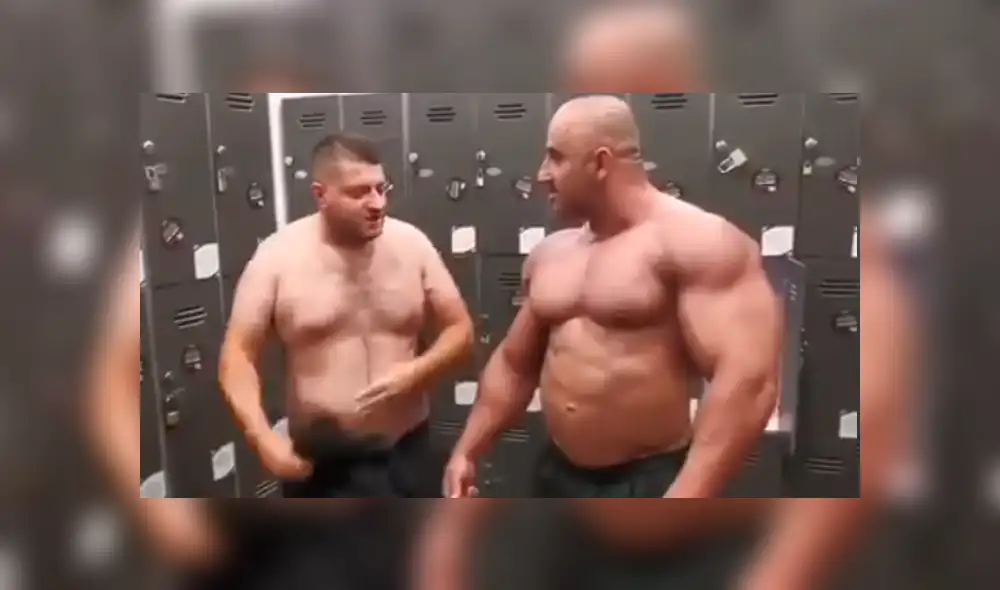 Facebook viral: Hombre reta a fisicoculturista y lo deja en ridículo en curiosa prueba [VIDEO]