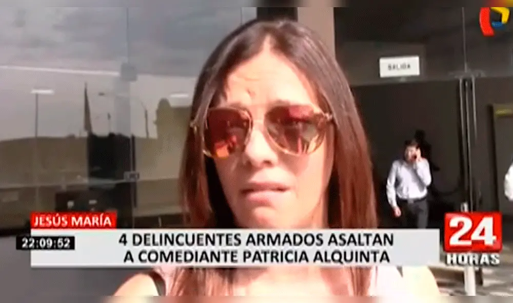 Patricia Alquinta sufre asalto y es encañonada por delincuentes