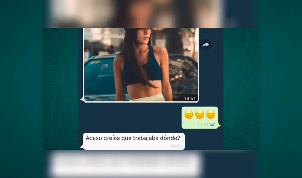 WhatsApp: chica envía sexy foto a su novio y detalle revela su más grande secreto [FOTOS]
