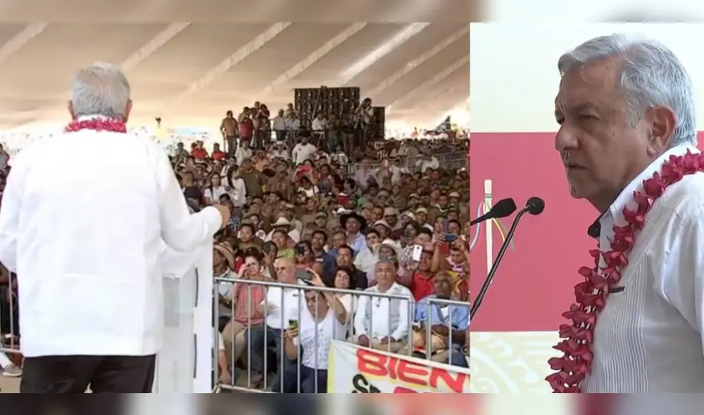 Durante su discurso, AMLO se comprometió a disminuir al mínimo los casos de corrupción en México. (Foto: Sin embargo) Durante su discurso, AMLO se comprometió a disminuir al mínimo los casos de corrupción en México. (Foto: Sin embargo)