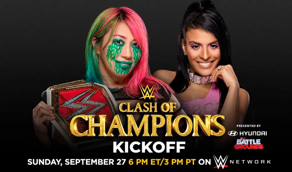 Asuka vs Zelina Vegas por el Campeonato de Mujeres de RAW