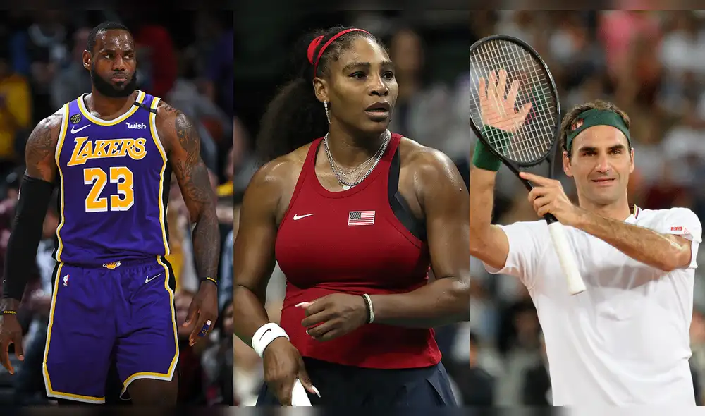 Tokio 2020: Lebron James, Serena Williams, Roger Federer y atletas llegarán más veteranos a los Juegos Olímpicos tras el aplazamiento. Foto: AFP