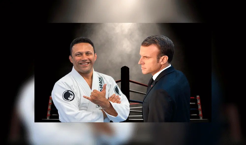 Luchador - estrangular - Macron